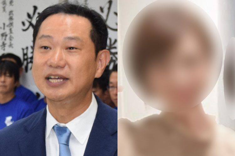 二階俊博・元幹事長の三男・伸康氏が妻とは別の女性と旅行して同じホテルへ（時事通信フォト／Instagram＝現在は削除）