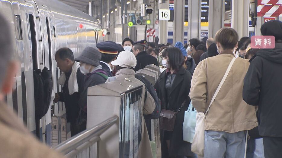 JR東海が年末年始の東海道新幹線の予約状況を発表