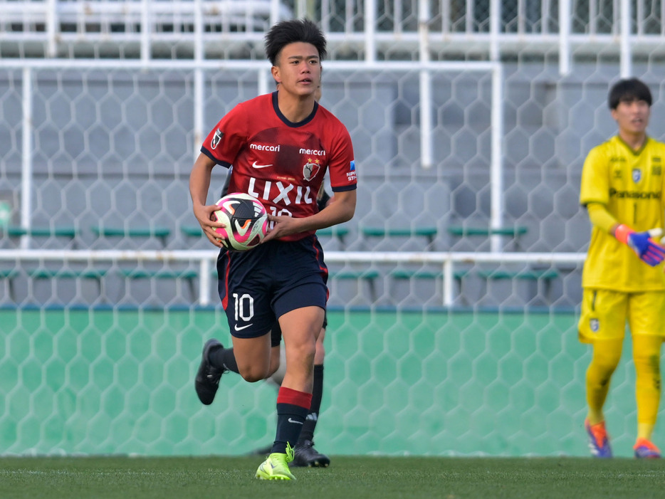 FW高木瑛人(3年=鹿島ジュニア)(Koki NAGAHAMA/GEKISAKA)