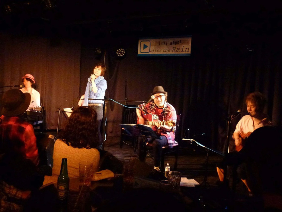 2014年3月23日　after the rain　フラリーパッドと初共演！