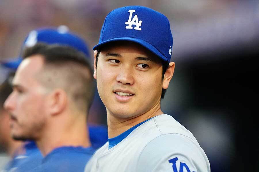 ドジャースの大谷翔平【写真：ロイター】