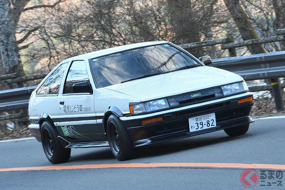 BEVになった「カローラレビン（AE86）」