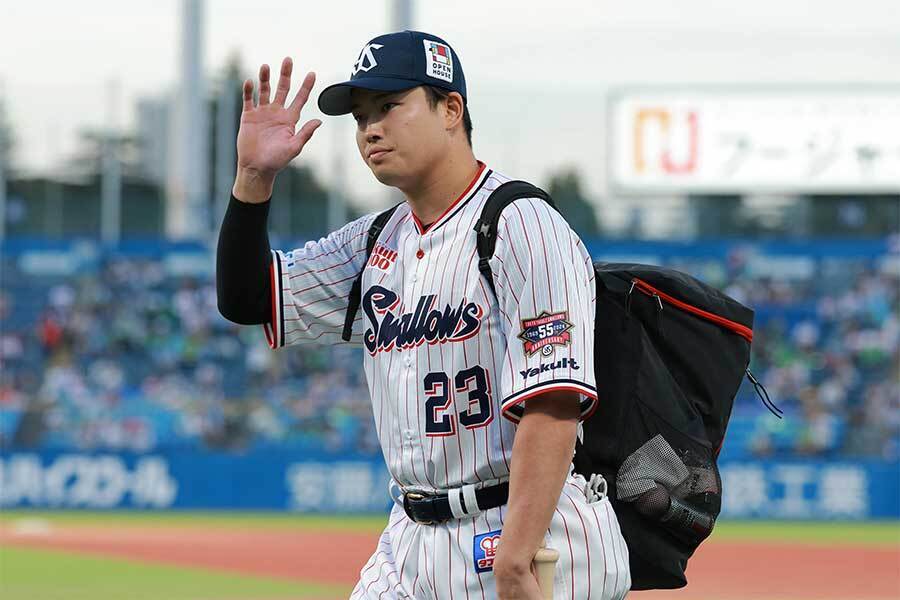 プロ野球のヤクルト・村上宗隆【写真：産経新聞社】