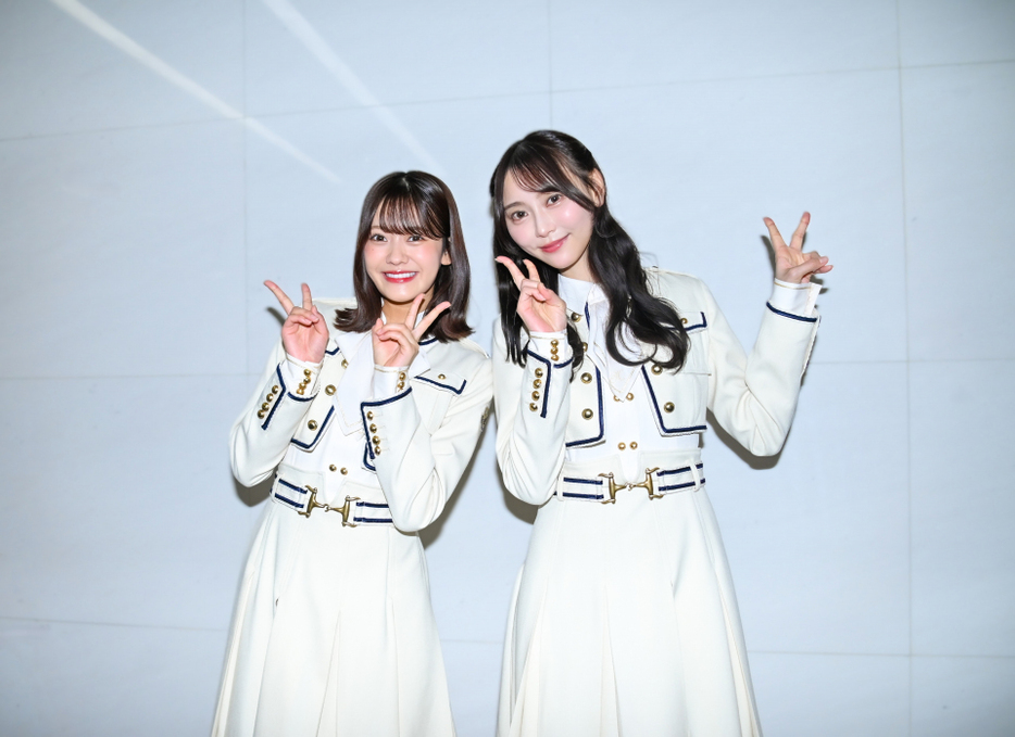 乃木坂46の（左から）奥田いろは＆弓木奈於 （C）ORICON NewS inc.