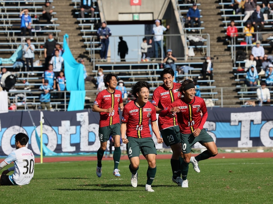 追いついた高知ユナイテッド(J.LEAGUE)