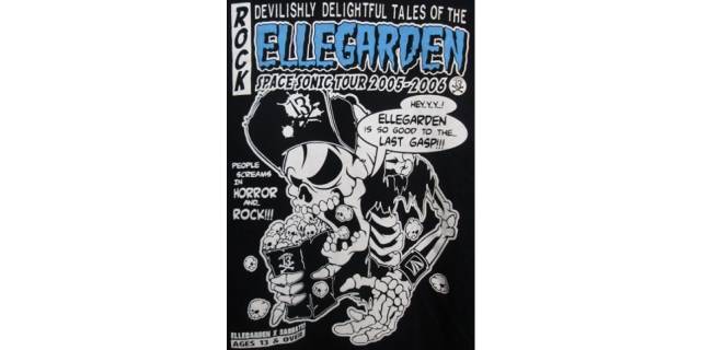 【図2】ELLEGARDEN SPACE SONIC TOUR Tシャツ