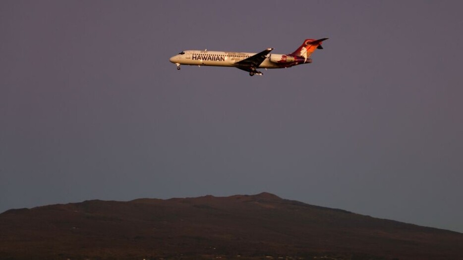 ハワイアン航空の旅客機