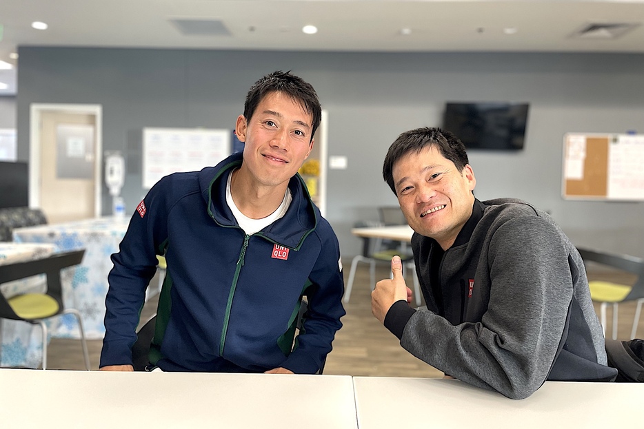 錦織圭と国枝慎吾。2人の至宝が未来のスター選手たちに伝授した「強さの真髄」とは？（撮影＝内田暁）