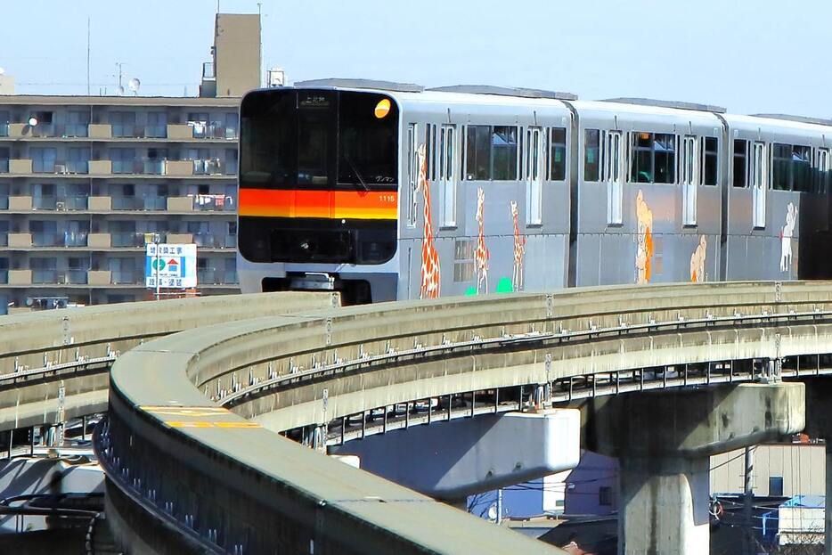 多摩都市モノレール（画像：写真AC）。