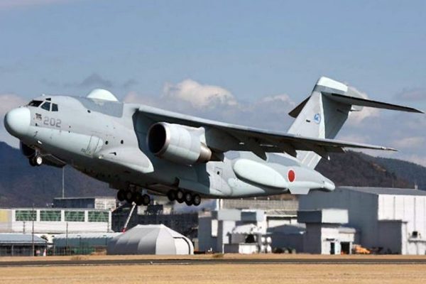 航空自衛隊が運用する電波情報収集機RC-2（画像：防衛省）。