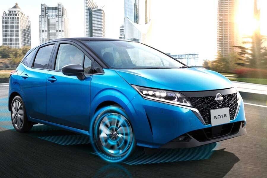 e-POWERを搭載した日産「ノート e-POWER」（画像：日産自動車）