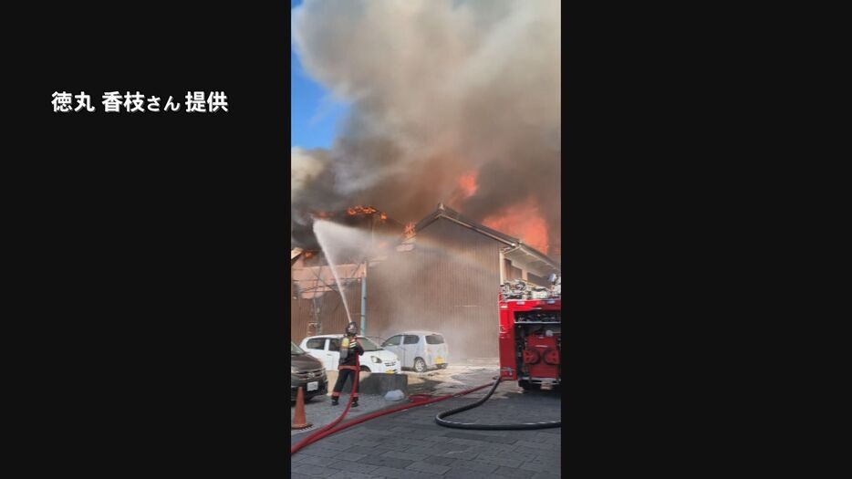 臼杵市の大規模火事