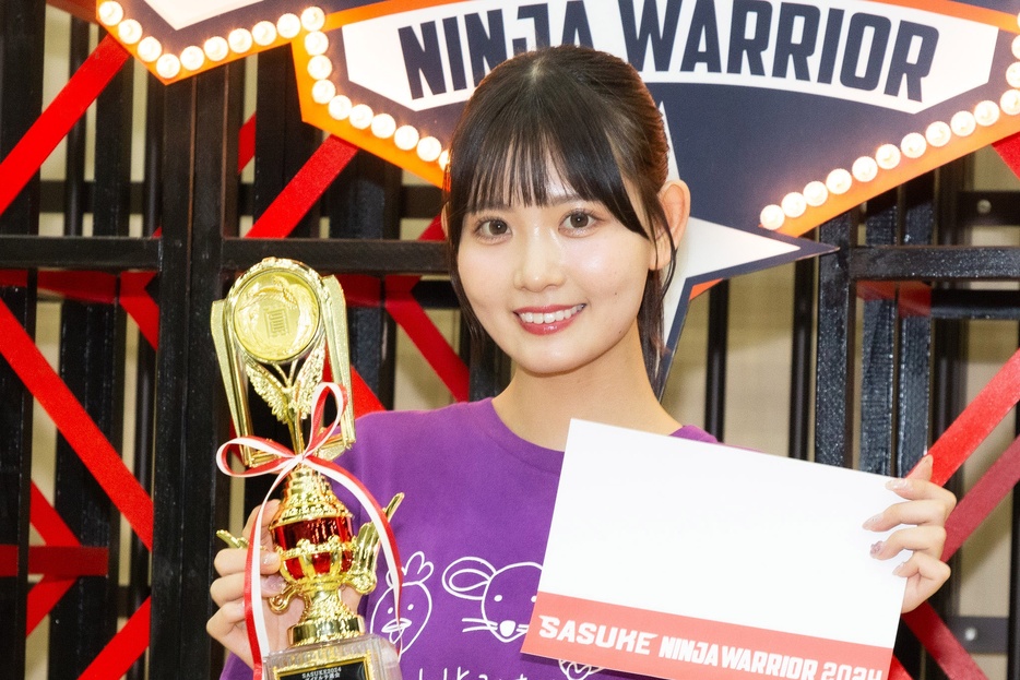 「SASUKEアイドル予選会」で優勝したSKE48・伊藤実希