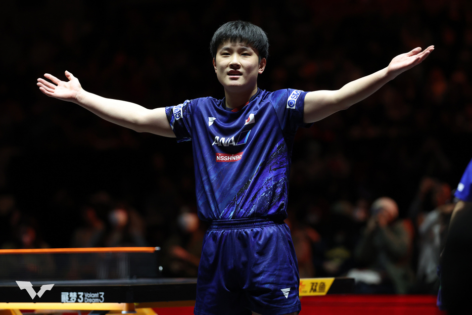 張本智和 PHOTO：World Table Tennis