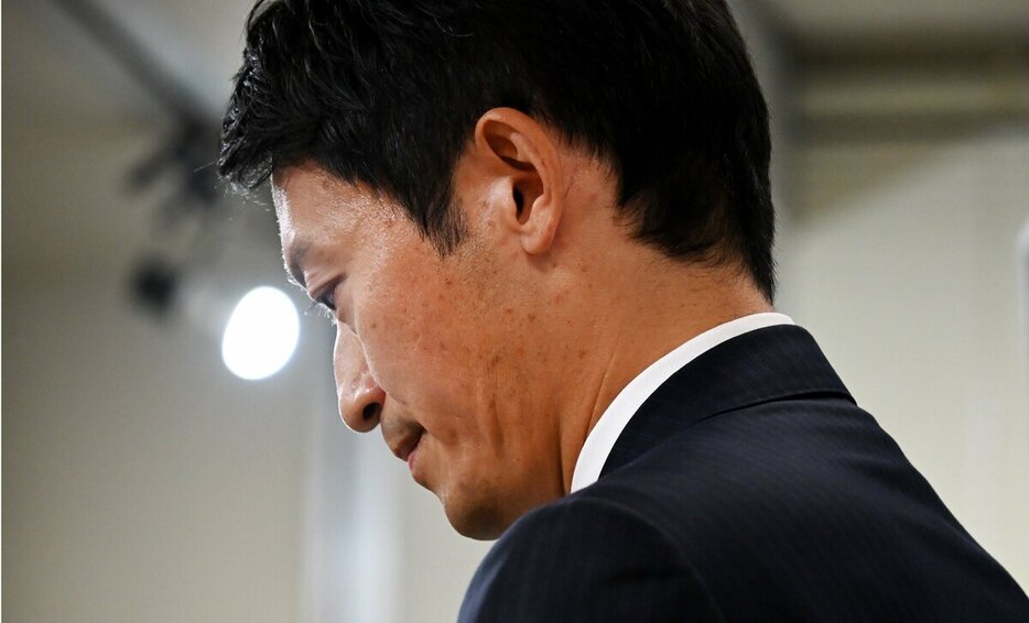 刑事告発された兵庫県の斎藤元彦知事