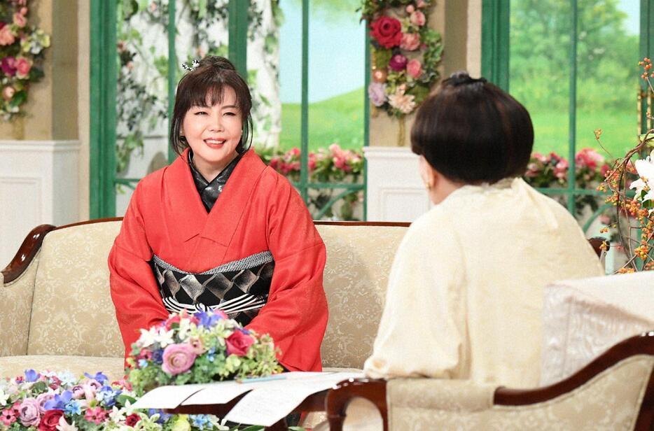 12月19日に放送される「徹子の部屋」に出演する小川菜摘さん＝テレビ朝日提供