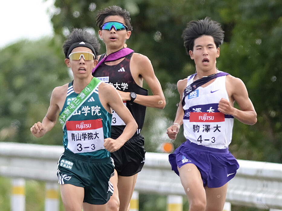 チームのカギを握る青学大・黒田（左）と駒大・山川（右）　phtoto by SportsPressJP/AFLO