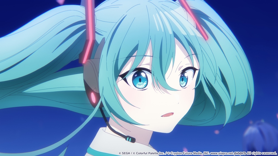 『プロジェクトセカイ カラフルステージ！ feat. 初音ミク』4周年アニバーサリーソング「熱風」MVより。