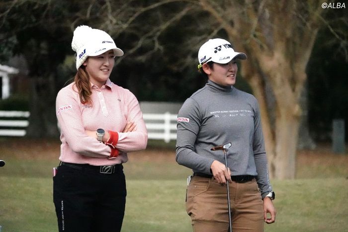 米国女子ツアーQスクールに挑んだ岩井姉妹、見事に揃って突破した（撮影：ALBA）