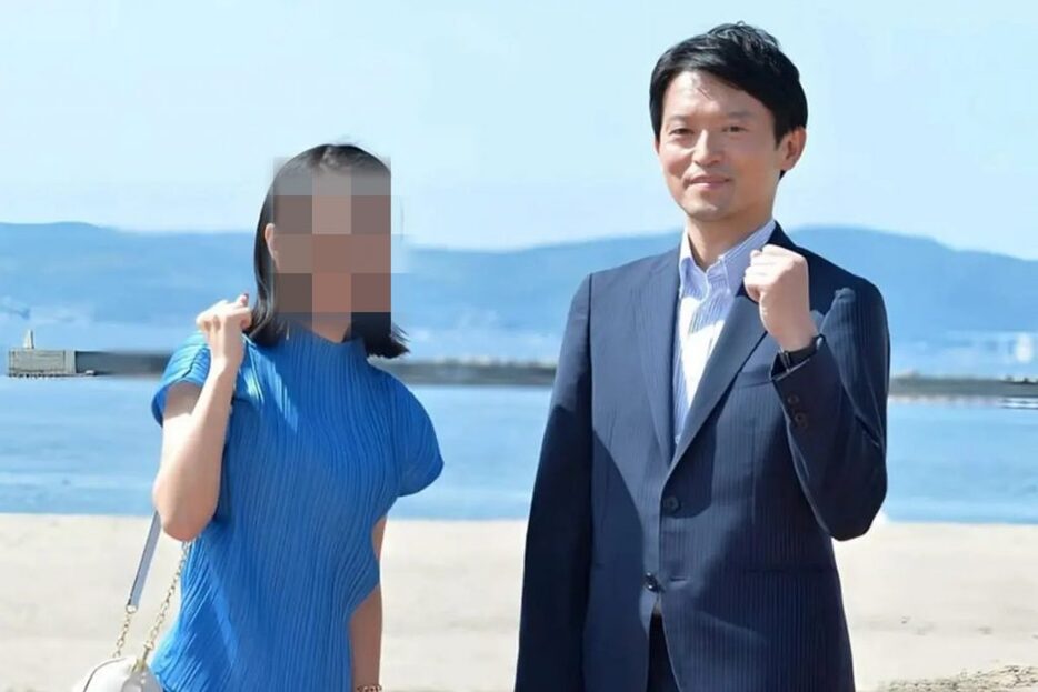 PR会社経営の女性と斎藤元彦知事（女性のインスタグラムより ※画像の一部を加工しています）