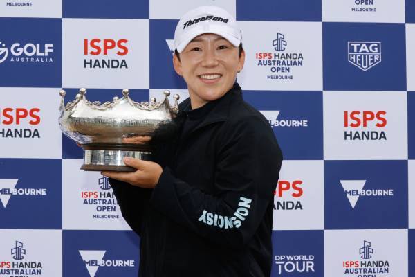 大会2勝目を飾った申ジエ（写真：Getty Images）