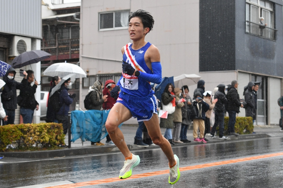 前回の箱根駅伝は4区8位だった吉岡大翔