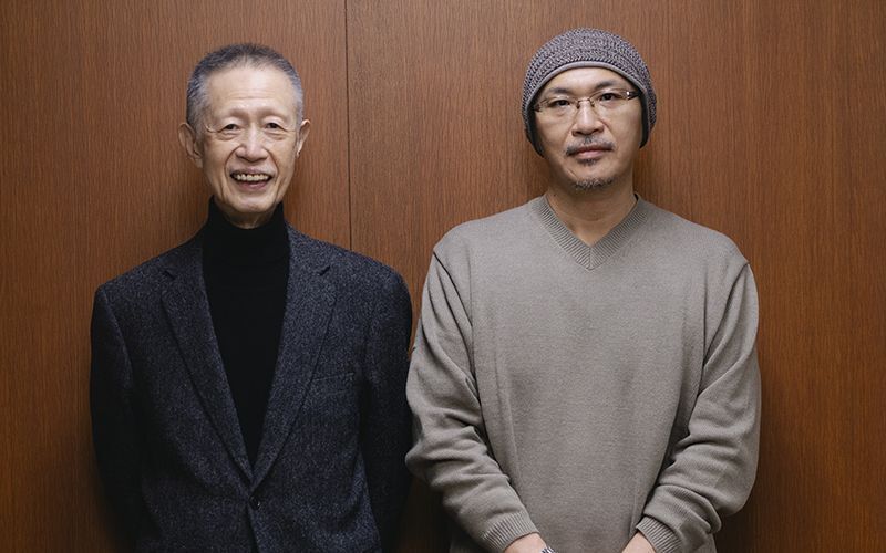 芝山幹郎氏（左）と森直人氏　Ⓒ文藝春秋