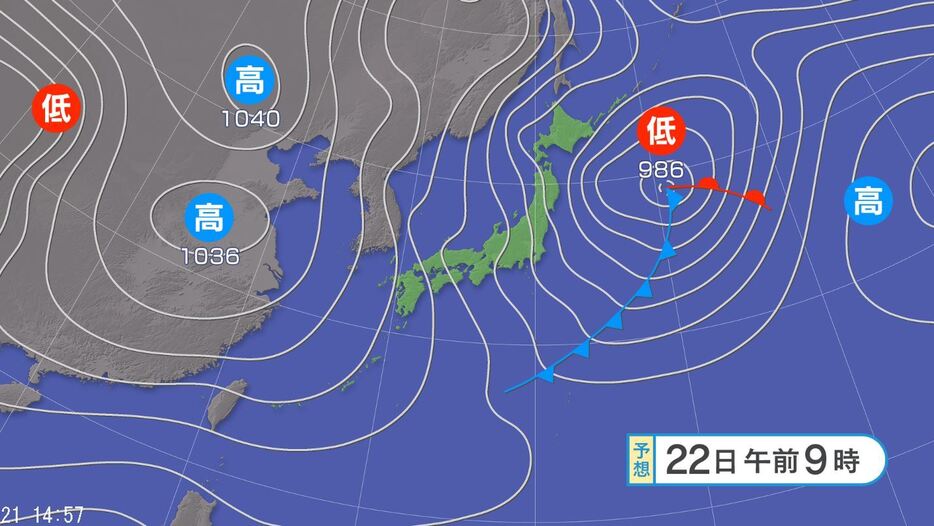 天気図