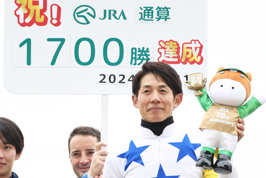 トウタツで勝利を挙げＪＲＡ通算１７００勝に到達した幸英明