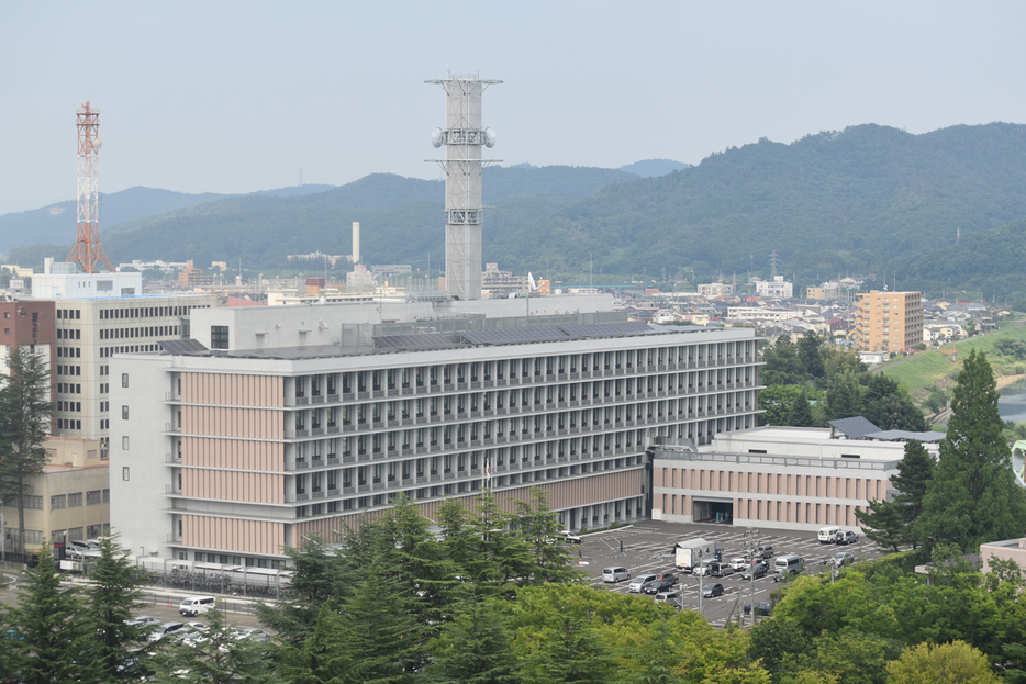 福島県警本部＝福島市