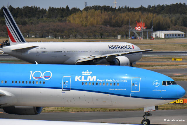 有料ステータスマッチを実施しているエールフランスとKLM＝PHOTO: Tadayuki YOSHIKAWA/Aviation Wire