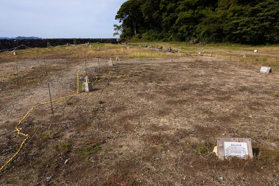 庚申丸造船所から跡地を見渡す