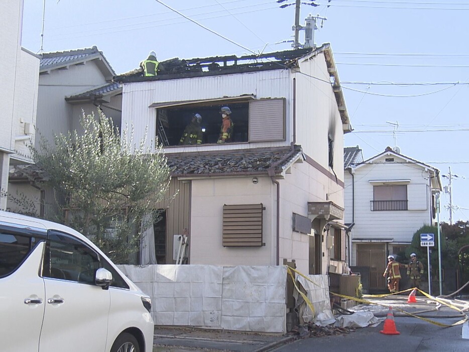 火事があった住宅 名古屋市熱田区