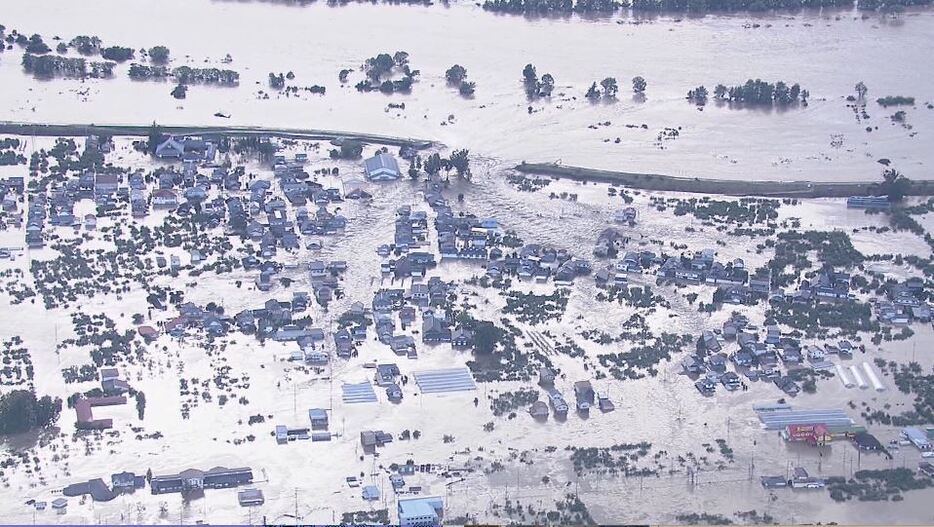 5年前の台風19号災害（長野市）