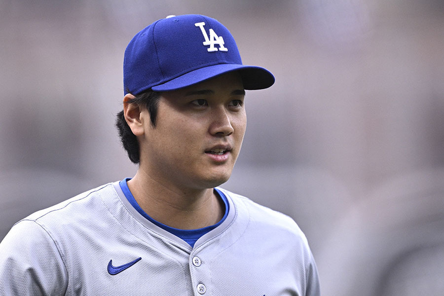 ドジャースの大谷翔平【写真：ロイター】