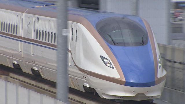 敦賀まで延伸された北陸新幹線