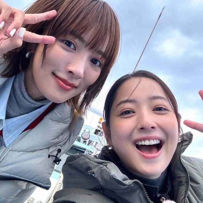 夏菜(左)と佐々木希(夏菜のインスタグラムnatsuna_officialより)