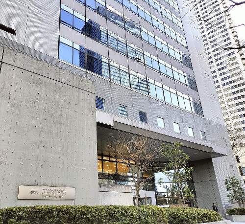 工学院大学の新宿キャンパス（東京都新宿区で）