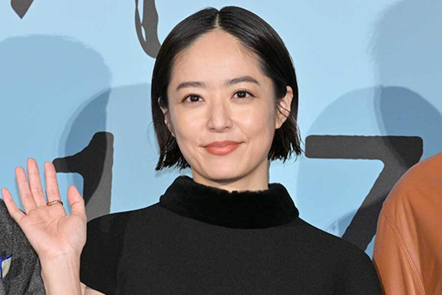 完成披露試写会に出席した井上真央【写真：ENCOUNT編集部】