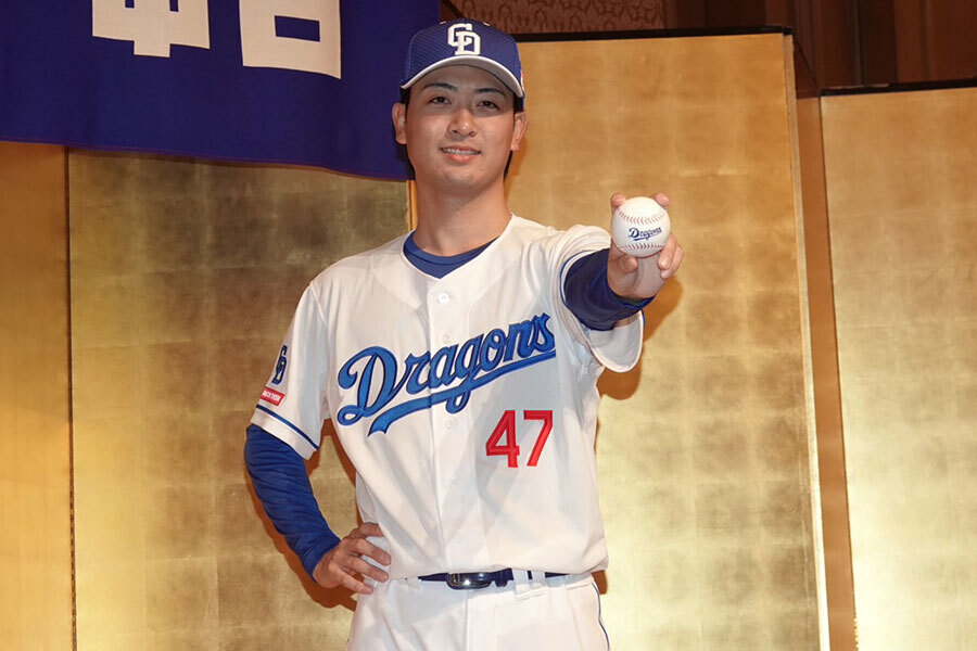 中日・吉田聖弥【写真：木村竜也】