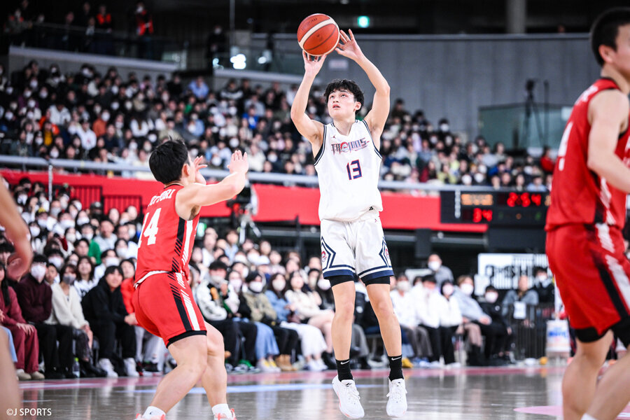 決勝で得点を量産した湧川