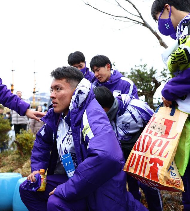 100回大会では好タイムも悔しい表情をみせた佐藤圭汰選手(写真：日刊スポーツ/アフロ)