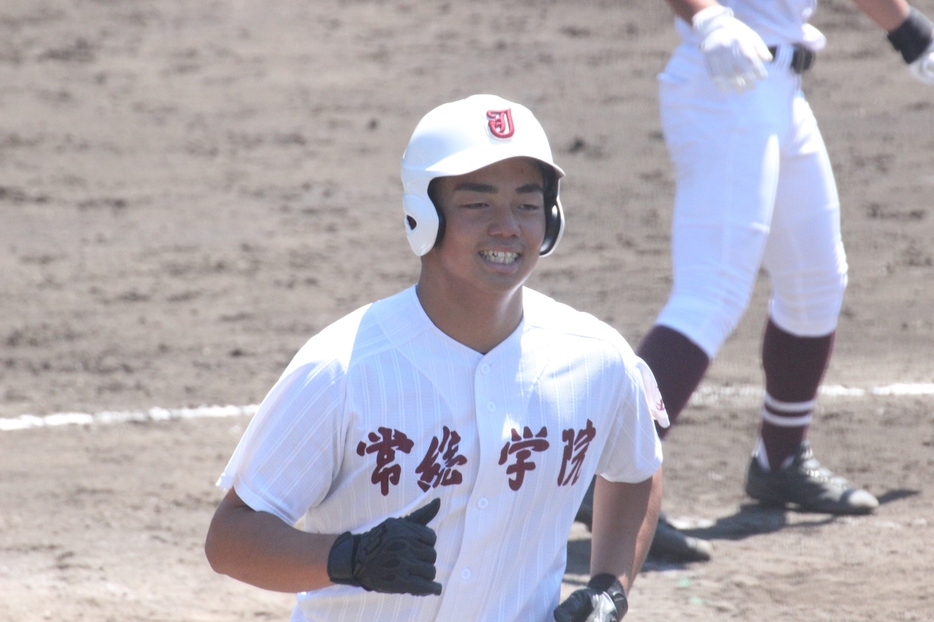 高校時代の菊田 拡和内野手