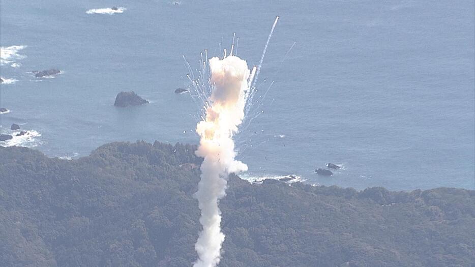 今年3月の打ち上げの様子