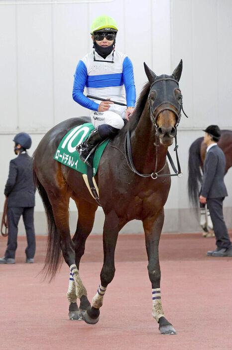 ２着のロードデルレイ（カメラ・豊田　秀一）