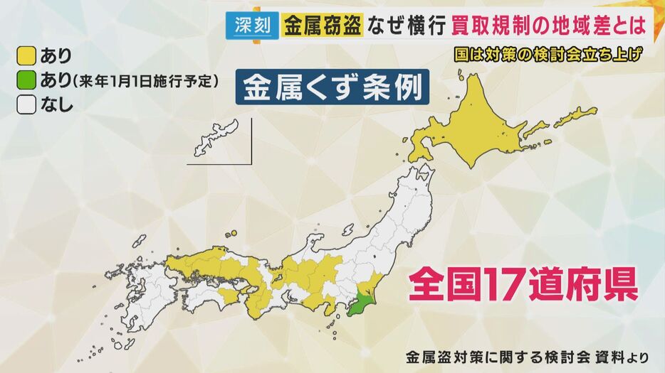 条例制定は17道府県