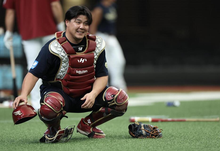 楽天石原彪（2024年9月12日撮影）