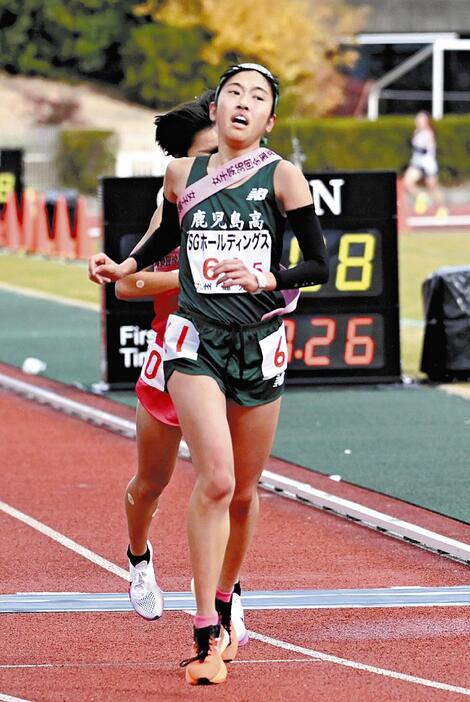 鹿児島のアンカー・冨満樹花選手