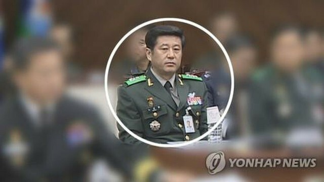 ノ・サンウォン元国軍情報司令官＝（聯合ニュースTV）