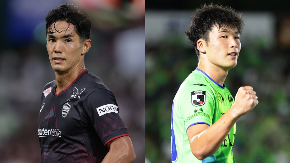 前線でチームを引っ張ってきた武藤嘉紀（左）と鈴木章斗（C）J.LEAGUE